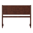 Pasadena Queen Solid Wood Panel Headboard in Walnut