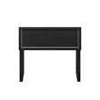Sophia Twin Solid Wood Headboard in Black