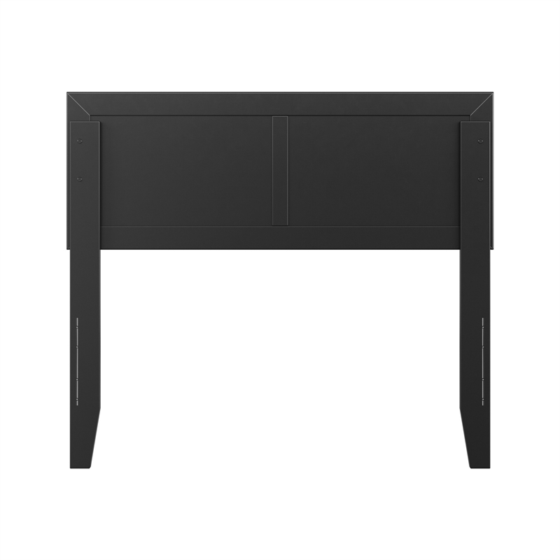 Sophia Twin Solid Wood Headboard in Black