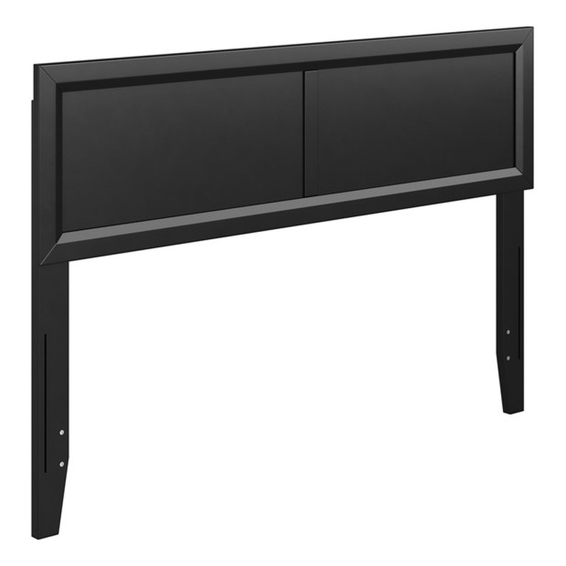 Sophia Full Solid Wood Headboard in Black