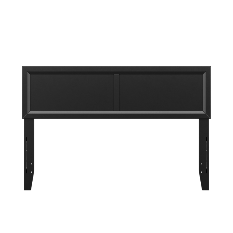 Sophia Full Solid Wood Headboard in Black