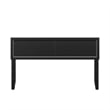 Sophia Queen Solid Wood Headboard in Black
