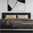 Sophia King Solid Wood Headboard in Black