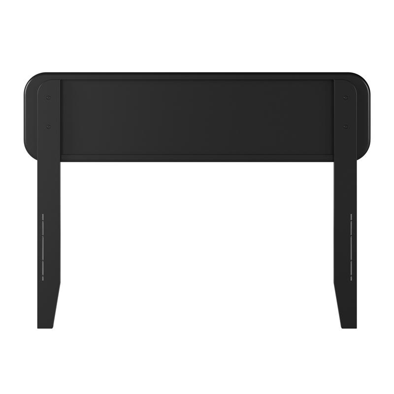 Florence Twin Solid Wood Headboard in Black