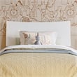Phoenix Twin Solid Wood Headboard in White