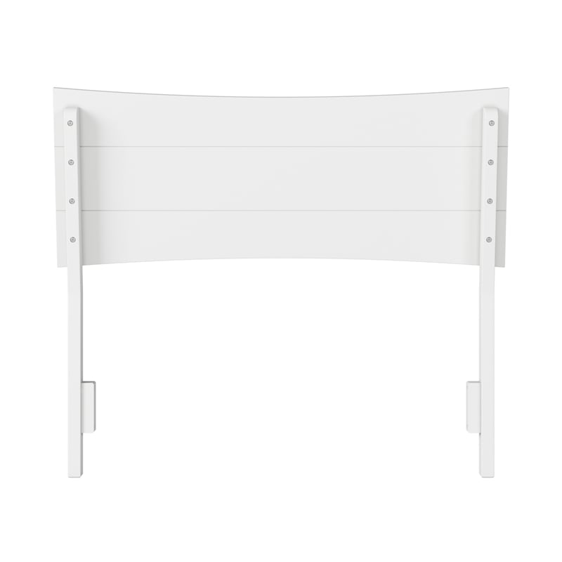 Phoenix Twin Solid Wood Headboard in White