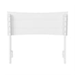 Phoenix Twin Solid Wood Headboard in White