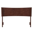 Phoenix Full Solid Wood Headboard in Walnut