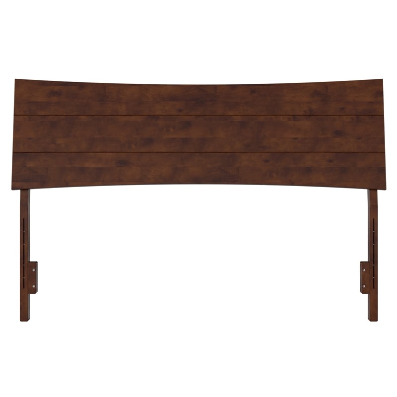 Phoenix Full Solid Wood Headboard in Walnut