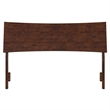 Phoenix Full Solid Wood Headboard in Walnut