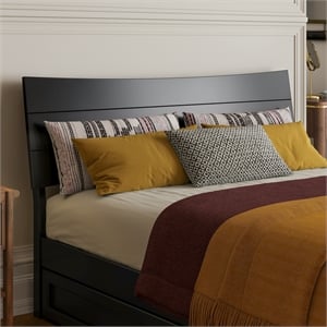 Phoenix Full Solid Wood Headboard in Black