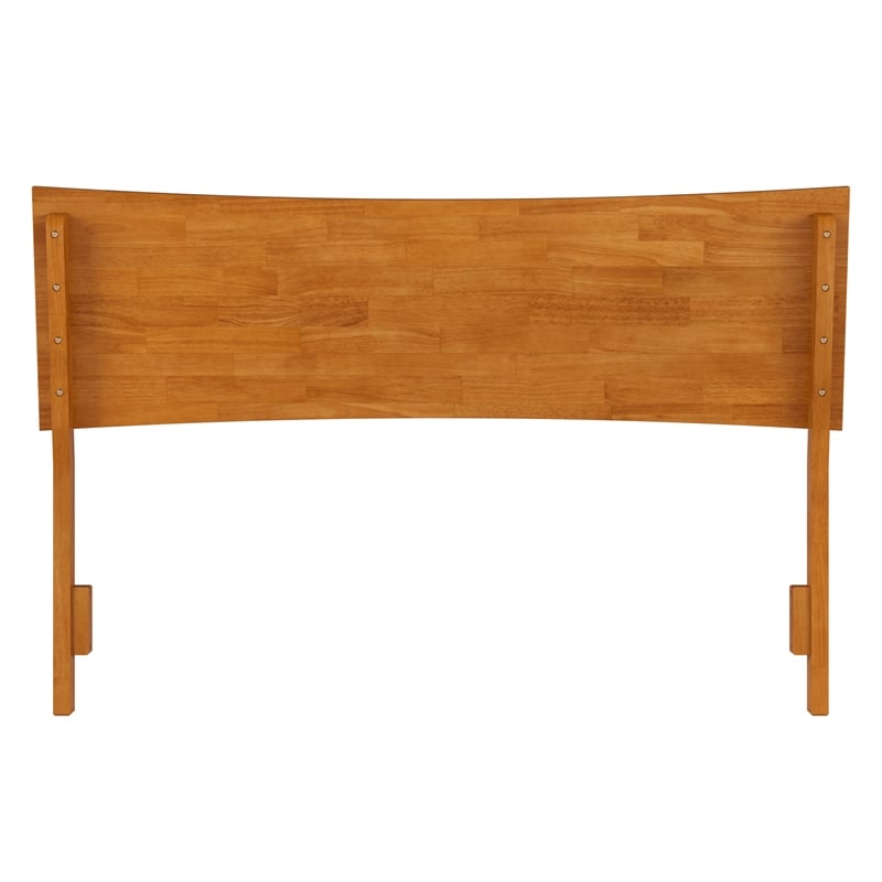Phoenix Full Wood Headboard in Light Toffee