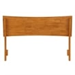 Phoenix Full Wood Headboard in Light Toffee