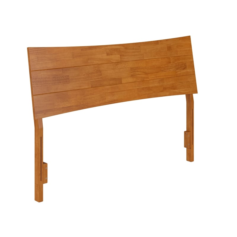 Phoenix Full Wood Headboard in Light Toffee