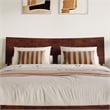 Phoenix Queen Solid Wood Headboard in Walnut