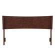 Phoenix Queen Solid Wood Headboard in Walnut