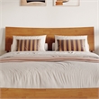 Phoenix Queen Solid Wood Headboard in Light Toffee