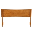 Phoenix Queen Solid Wood Headboard in Light Toffee