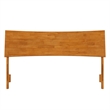 Phoenix Queen Solid Wood Headboard in Light Toffee