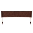Phoenix King Solid Wood Headboard in Walnut
