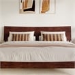 Phoenix King Solid Wood Headboard in Walnut