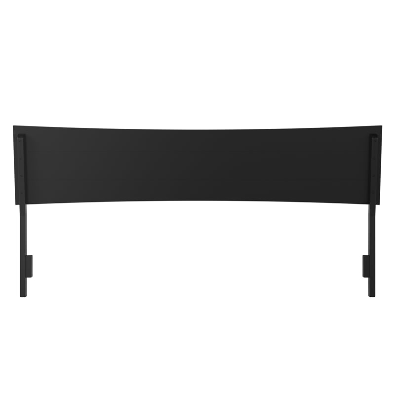 Phoenix King Solid Wood Headboard in Black