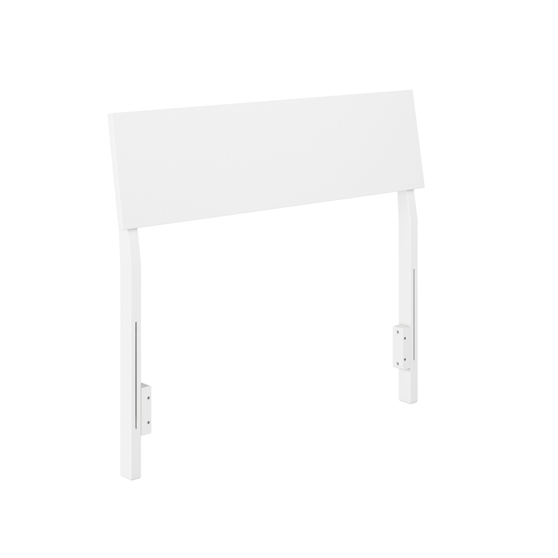 Bradford Twin Solid Wood Headboard in White