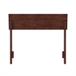 Bradford Twin Solid Wood Headboard in Walnut