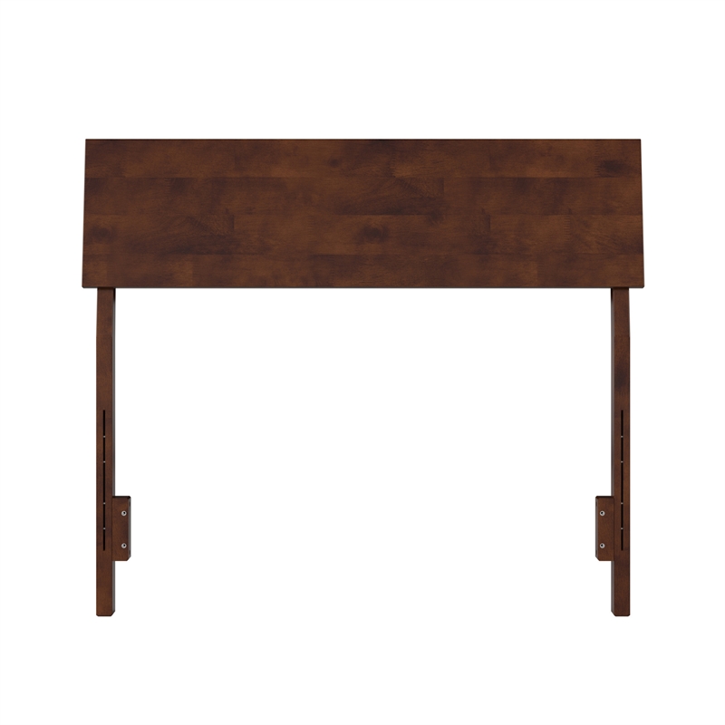 Bradford Twin Solid Wood Headboard in Walnut