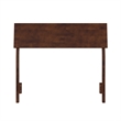 Bradford Twin Solid Wood Headboard in Walnut