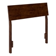 Bradford Twin Solid Wood Headboard in Walnut