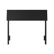 Bradford Twin Solid Wood Headboard in Black