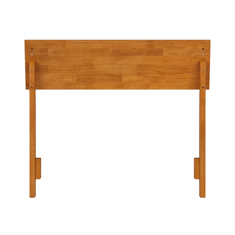 Bradford Twin Solid Wood Headboard in Light Toffee