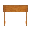 Bradford Twin Solid Wood Headboard in Light Toffee