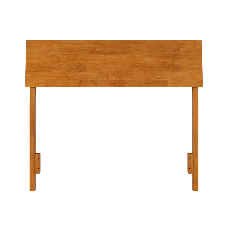 Bradford Twin Solid Wood Headboard in Light Toffee