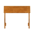 Bradford Twin Solid Wood Headboard in Light Toffee