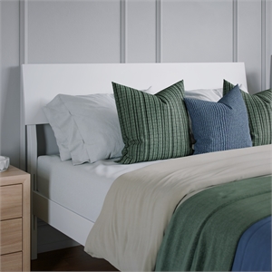 Bradford Full Solid Wood Headboard in White