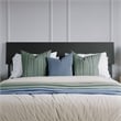 Bradford Full Solid Wood Headboard in Black