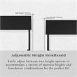 Bradford Full Solid Wood Headboard in Black
