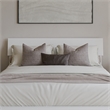 Bradford Queen Solid Wood Headboard in White