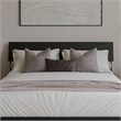 Bradford Queen Solid Wood Headboard in Black