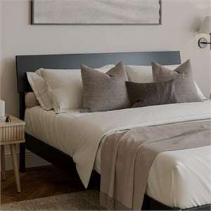 Bradford Queen Solid Wood Headboard in Black