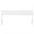 Bradford King Solid Wood Headboard in White