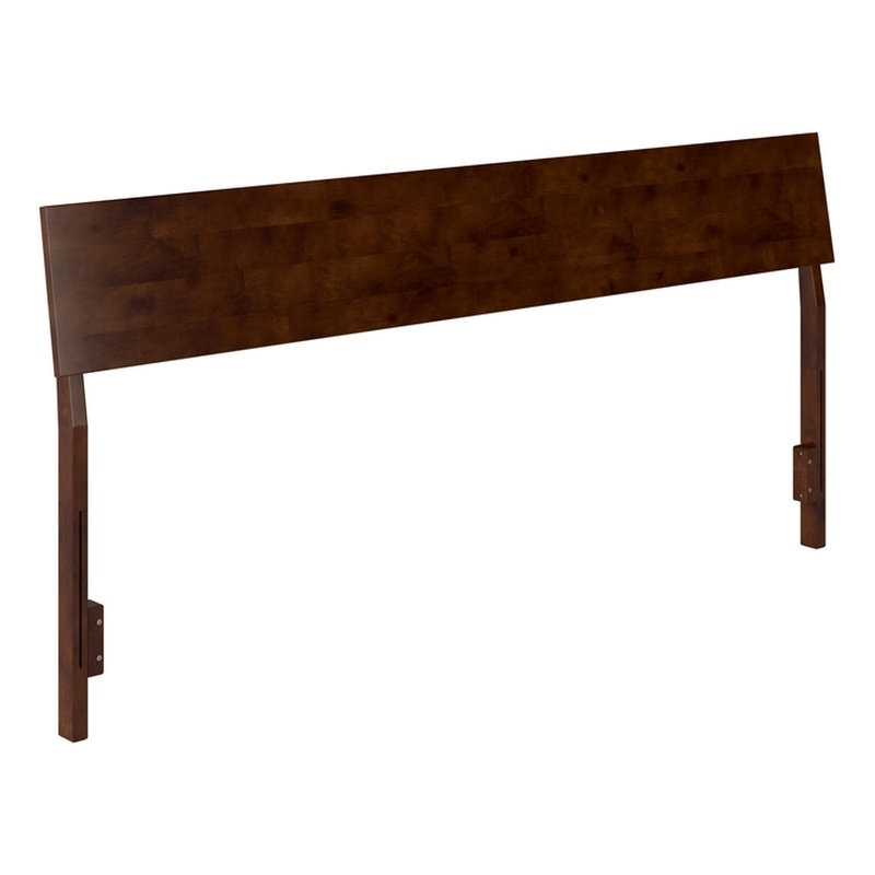 Bradford King Solid Wood Headboard in Walnut