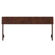 Bradford King Solid Wood Headboard in Walnut