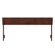 Bradford King Solid Wood Headboard in Walnut