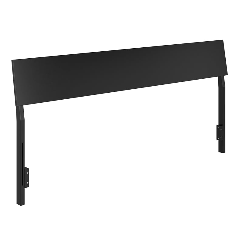 Bradford King Solid Wood Headboard in Black