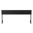 Bradford King Solid Wood Headboard in Black