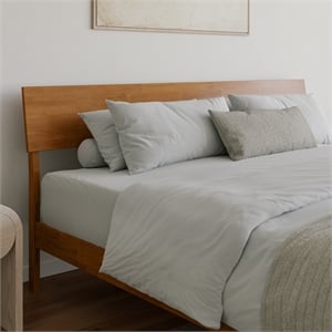Bradford King Solid Wood Headboard in Light Toffee