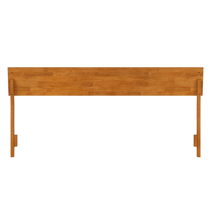 Bradford King Solid Wood Headboard in Light Toffee